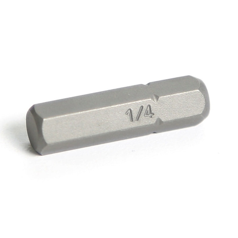 1/4" Hex Drive Hex Bit 1"- 1/4"