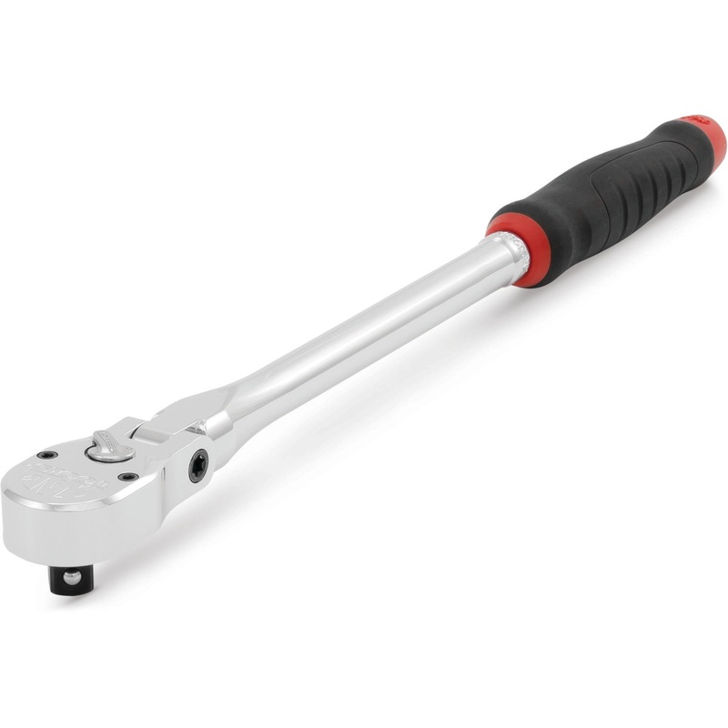 3/8" Drive Axis Comfort-Handle Flex-Head Ratchet - 13"