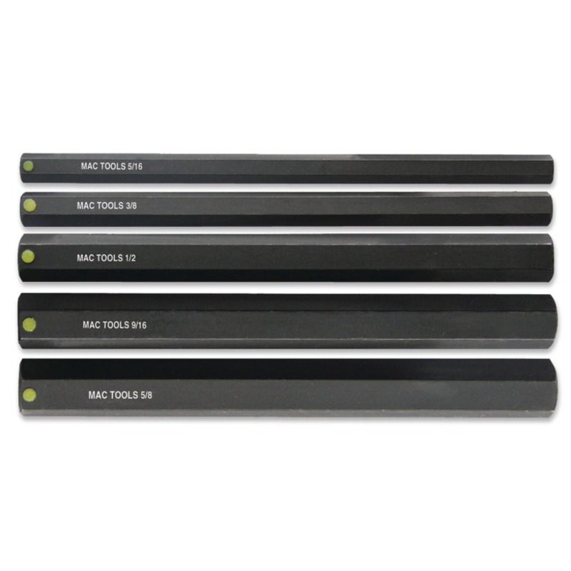 5-PC. SAE ProHold Hex Bit Set - 6"