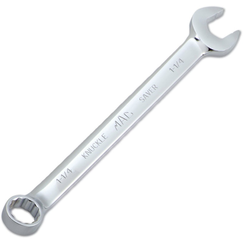 Knuckle Saver Combination Wrench 1-1/4" - 12-PT.