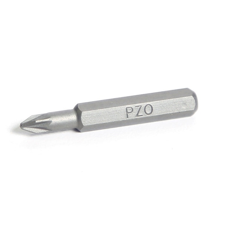 1/8" Hex Drive Pozidriv Bit 1-1/8" - #0
