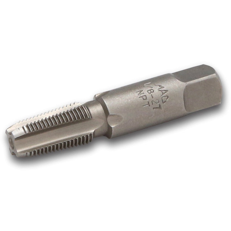 Taper Pipe Tap 1/8"-27 NPT