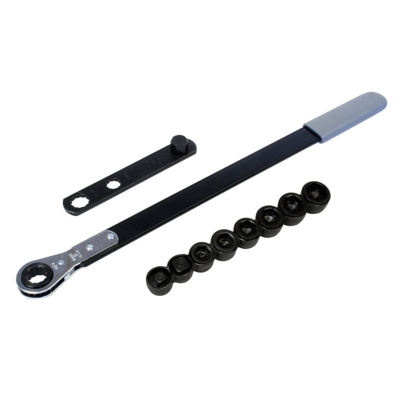 10-PC. Master Ratcheting Serpentine Belt Tool Set