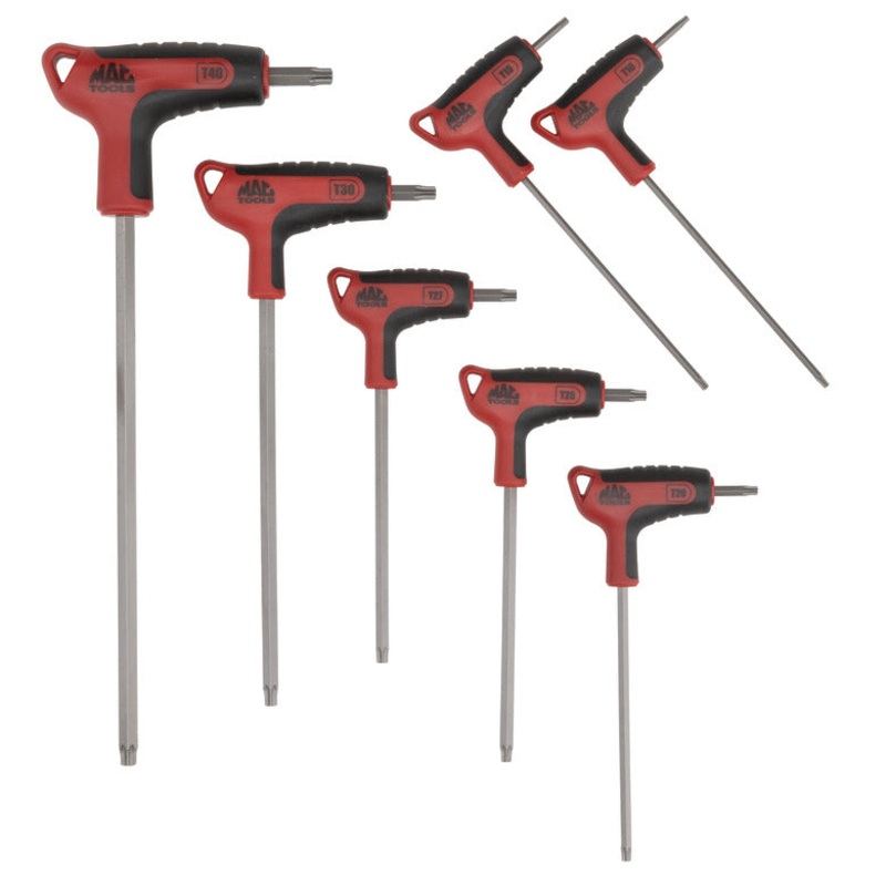 7-PC. R.B.R.T. T-Handle Star Key Set