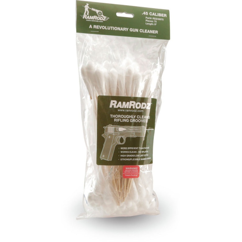 RamRodz Barrel Cleaner .45 Caliber - 75-PK.