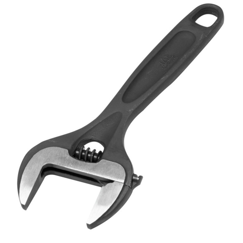 Wide-Jaw Adjustable Wrench 8"