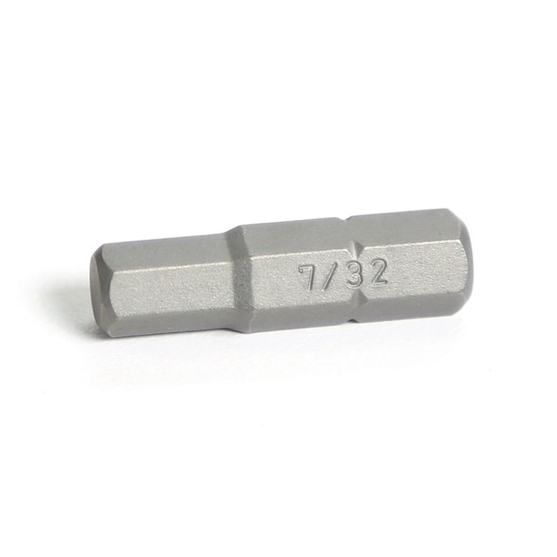 1/4" Hex Drive Hex Bit 1"- 7/32"