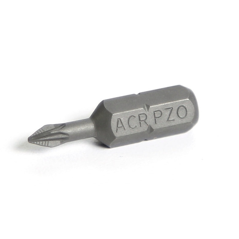 1/4" Hex Drive Pozidriv Bit 1" - #0