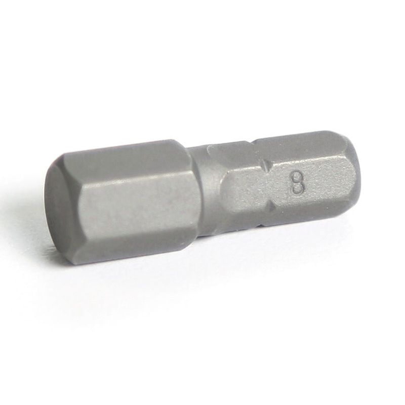 1/4" Hex Drive Hex Bit 1"- 8mm