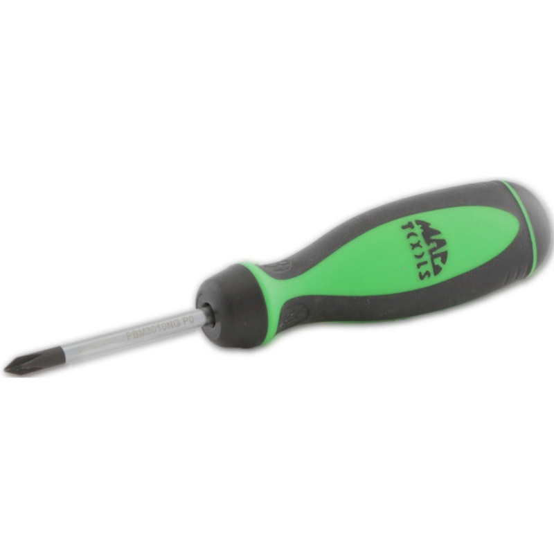 Macsimizer Phillips Screwdriver 1-1/2" x #0 - Neon Green