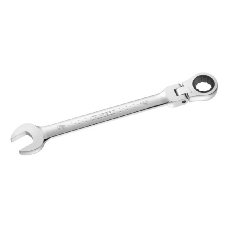 Non-Reversible Ratcheting Flex Combination Wrench 8mm - 12-PT.
