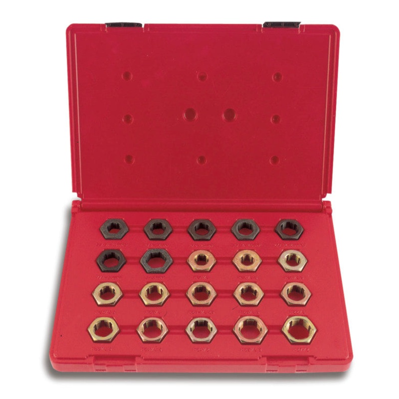 20-PC. Master Spindle Nut Rethread Set