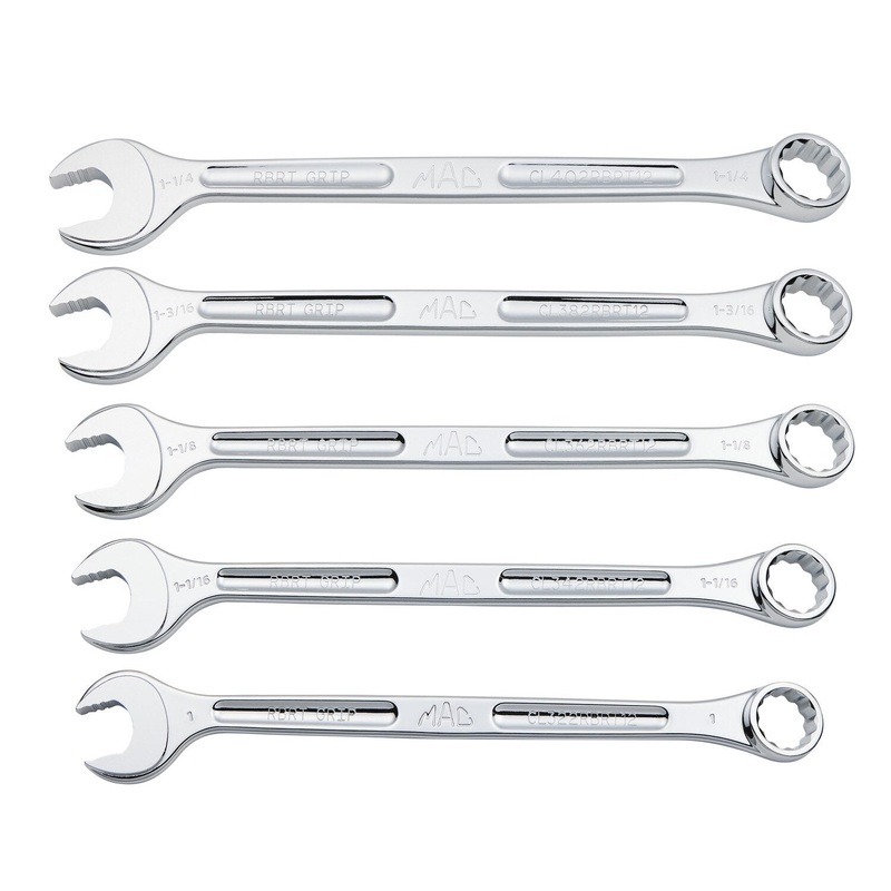 5-PC. SAE R.B.R.T. Combination Wrench Set  12 pt.