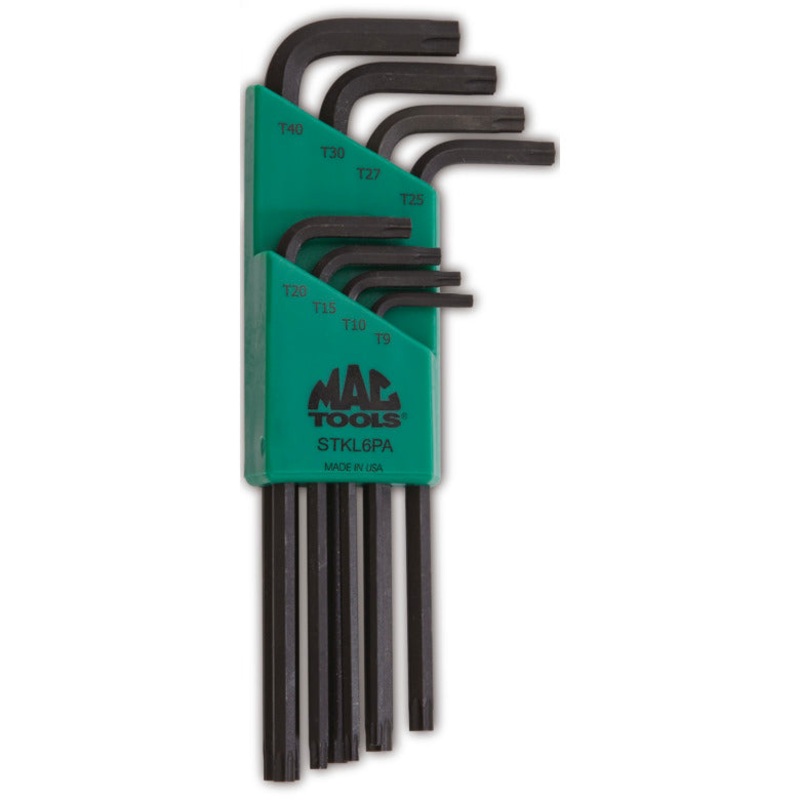 8-PC. Long Arm Torx L-Key Set