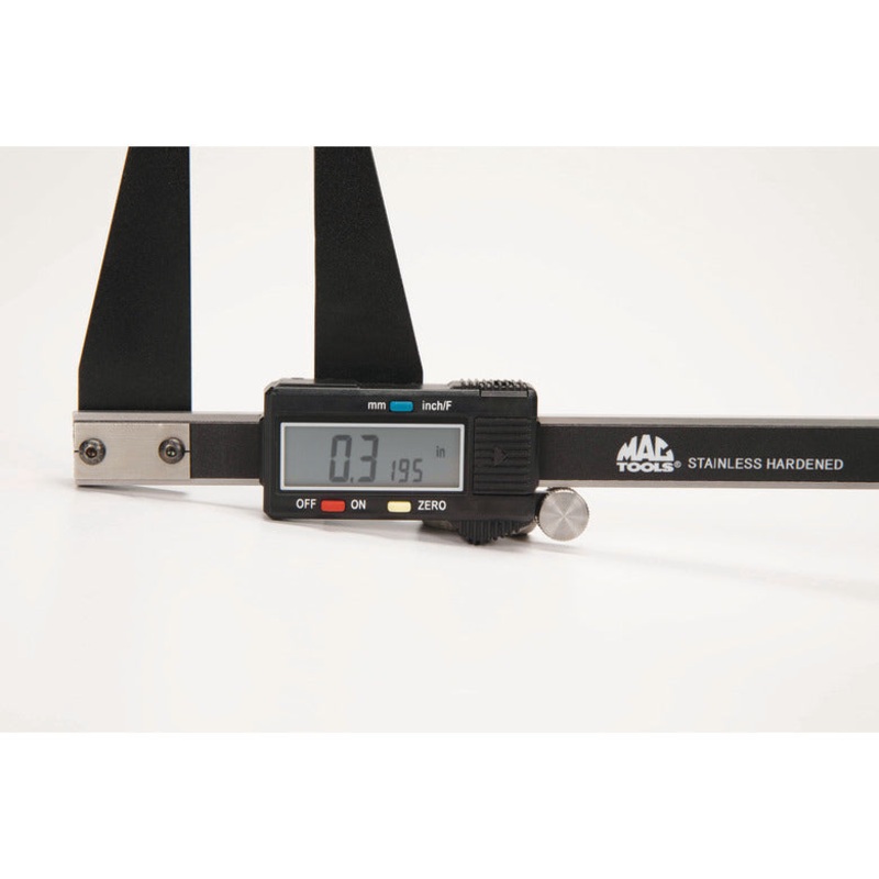 0" - 2-1/4" Digital Caliper with Fractional Readout