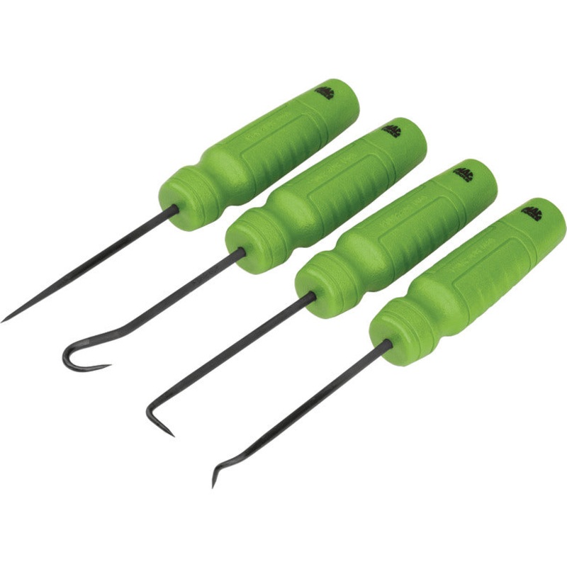 4-PC. Mac-Grip Mini Pick Set - Hi-Vis Green