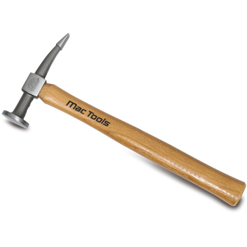 Wood-Handled Curved Cross-Chisel Hammer