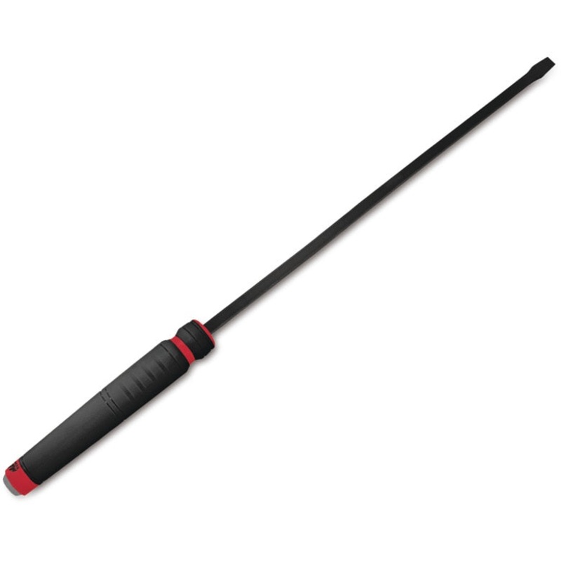 Capped Comfort-Handle 1/2" Straight-Head Pry Bar 31" Red