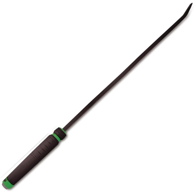 Capped Comfort-Handle 5/8" Curved-Head Pry Bar 36" Green