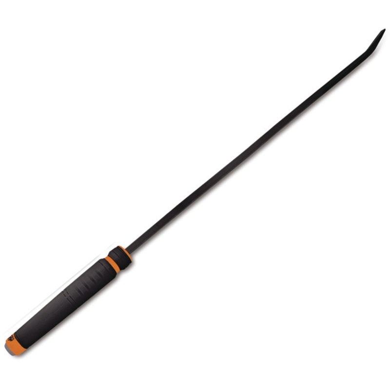 Capped Comfort-Handle 5/8" Curved-Head Pry Bar 36" Orange