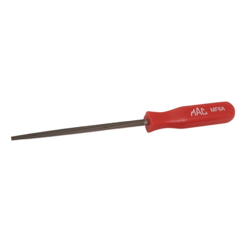 Comfort-Grip Mini Bastard Double-Cut Round File 4"