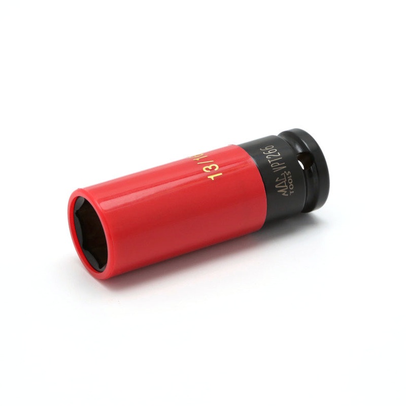 1/2" Drive Deep Impact Wheel-Lug Protector Socket 13/16" - 6-PT.