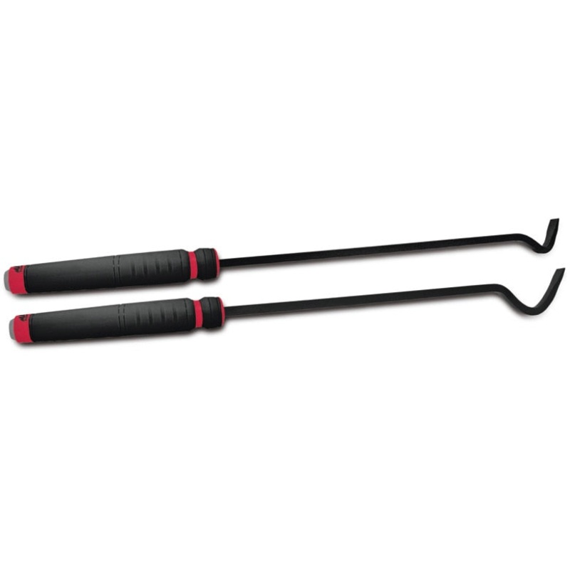 2-PC. Modified 1/2" Pry Bar Set 30" - Red