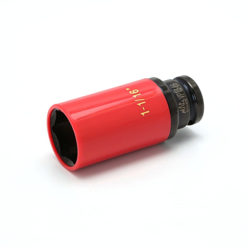 1/2" Drive Deep Impact Wheel-Lug Protector Socket 1-1/16" - 6-PT.