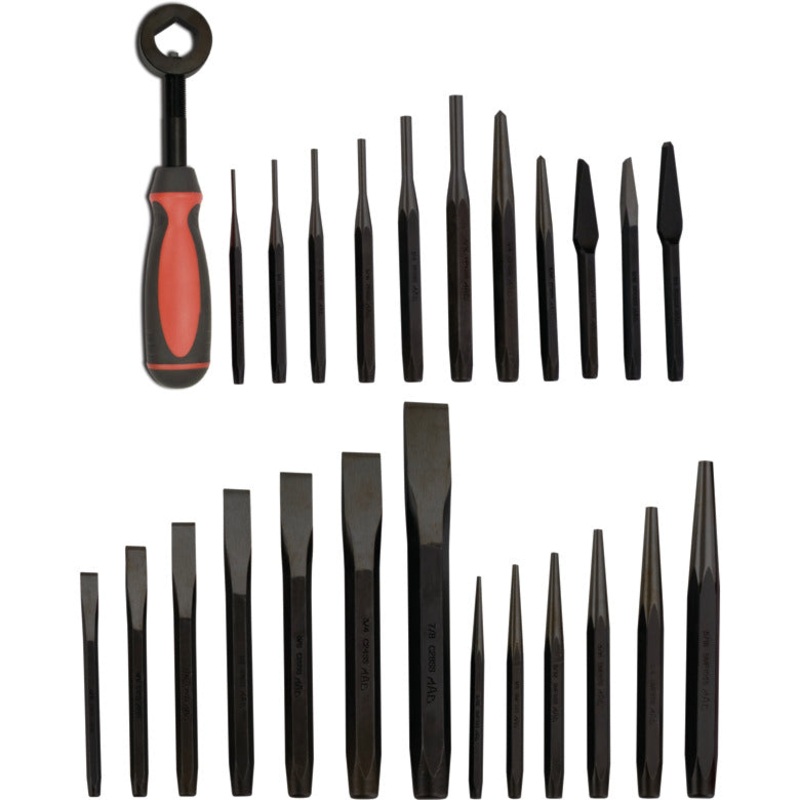 25-PC. Punch and Chisel Set