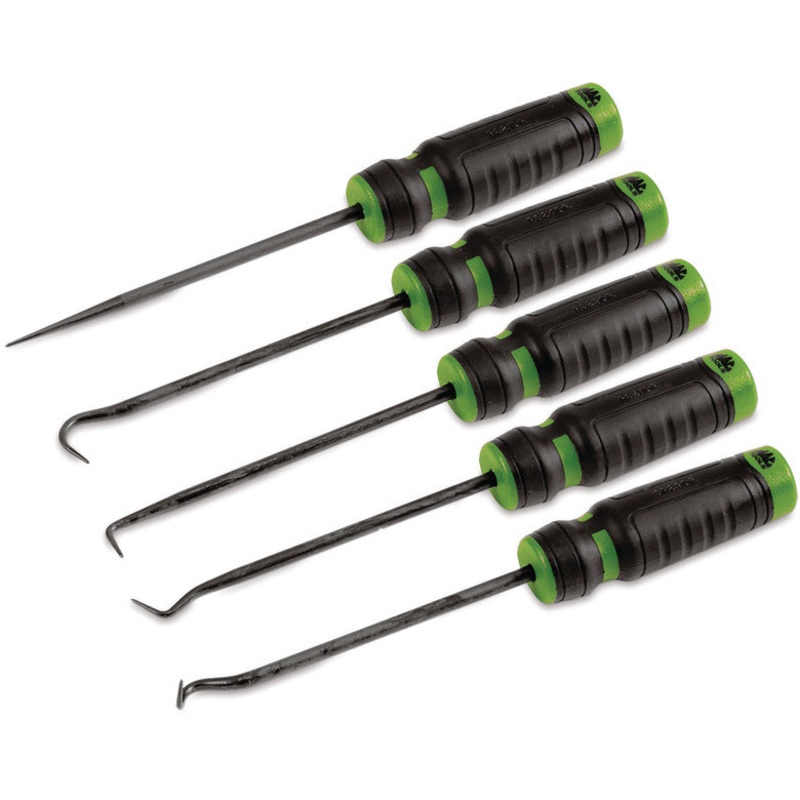 5-PC. Mac-Grip Pick Set - Hi-Vis Green