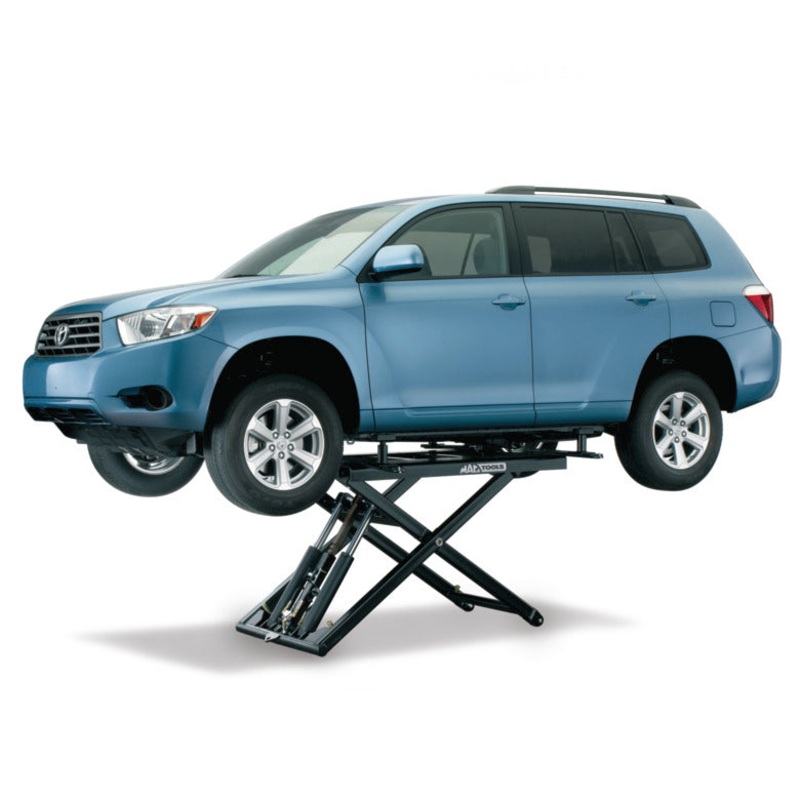6,000-lbs. Capacity Portable Mid-Rise Lift with Electric Motor