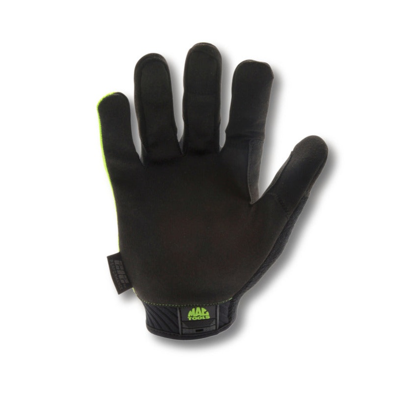 Mac Tools Mechanic Touch Gloves Neon Green - Large