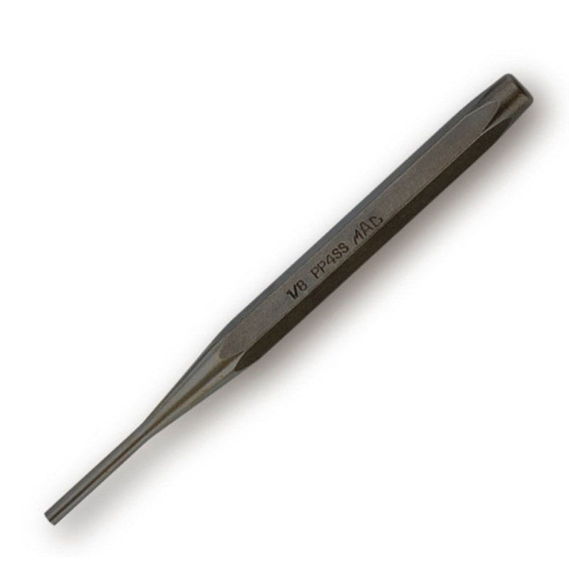 Pin Punch 1/8" x 4-3/4"