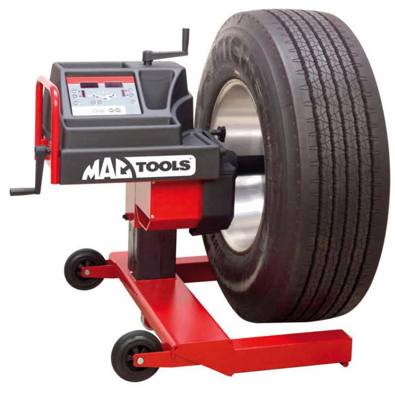 Heavy-Duty Truck Hand-Spin Wheel Balancer