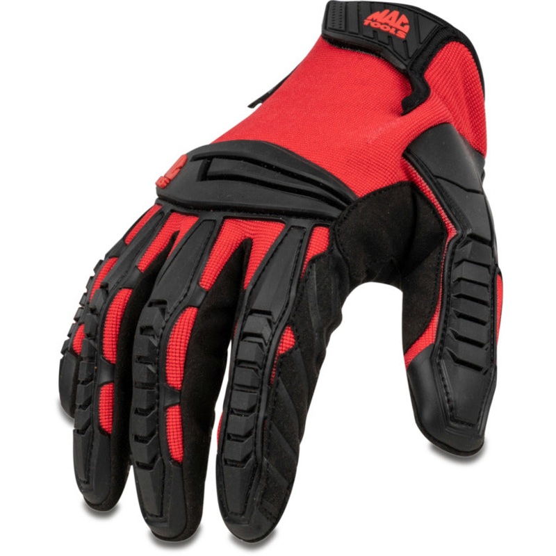 Mac Tools Impact Gloves Red - L