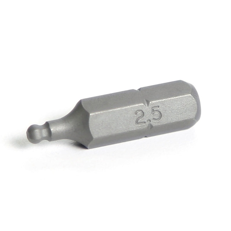 1/4" Hex Drive Speed Hex Bit 1" - 2.5mm