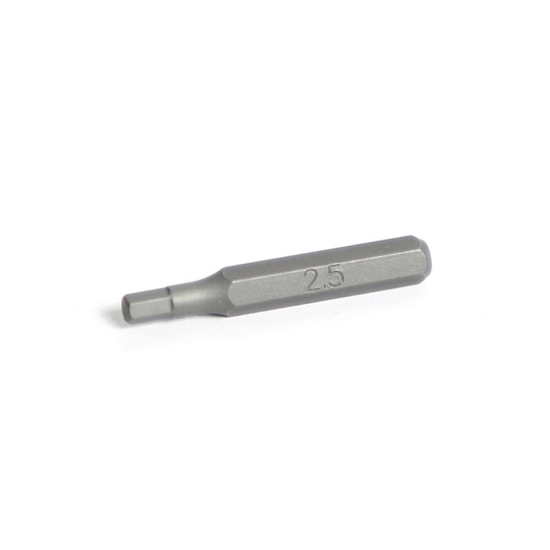 1/8" Hex Drive Hex Bit 1-1/8" - 2.5mm