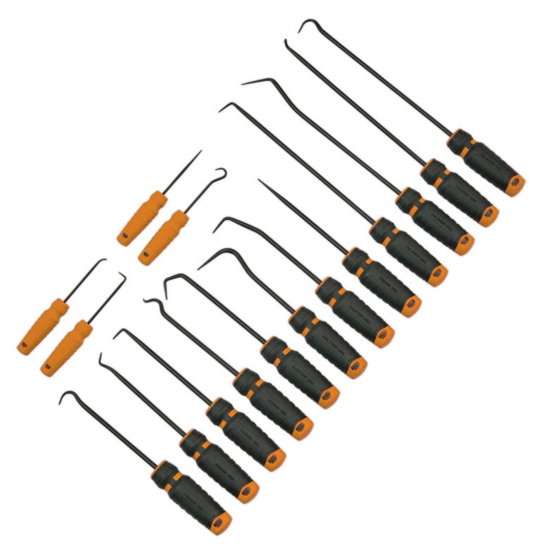 16-PC. Mac-Grip Pick Set - Orange