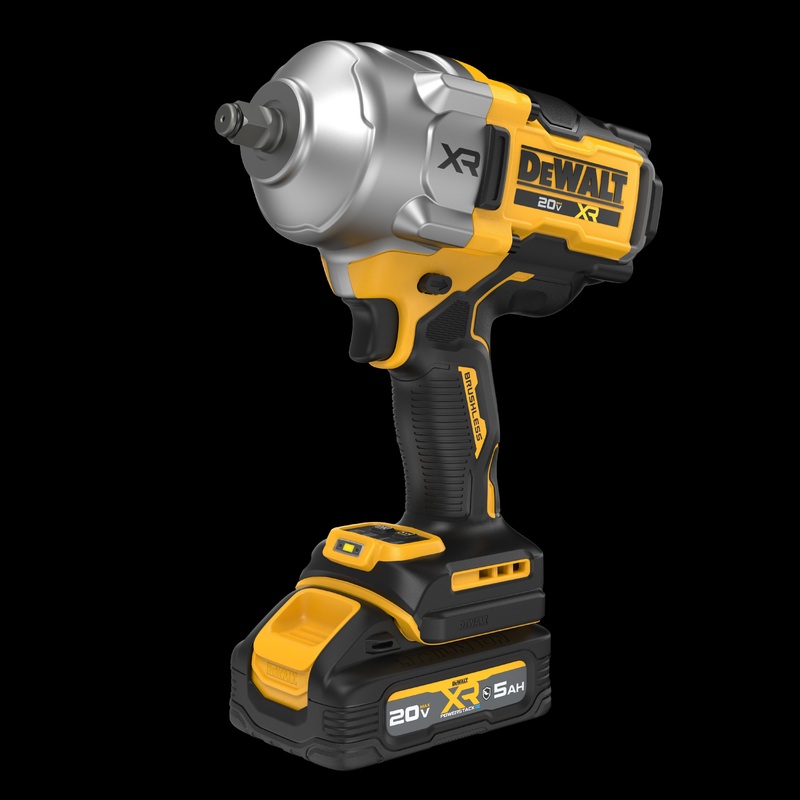 DEWALT 20V MAX* XR 1/2" High Torque Impact Wrench with Hog Ring Anvil Kit