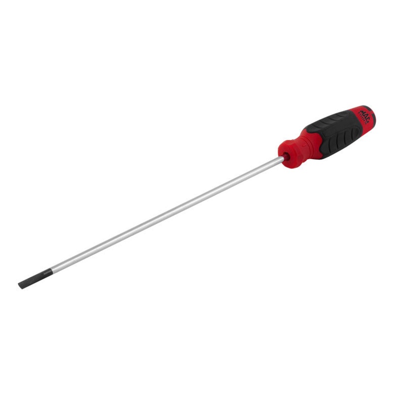 Mac-Grip Long Cabinet Screwdriver 1/4" x 12" - Red