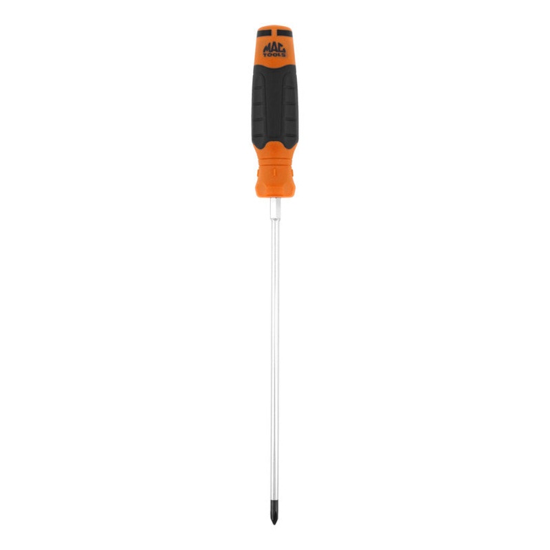 Mac-Grip Long Phillips Screwdriver #1-Phillips x 8" - Orange