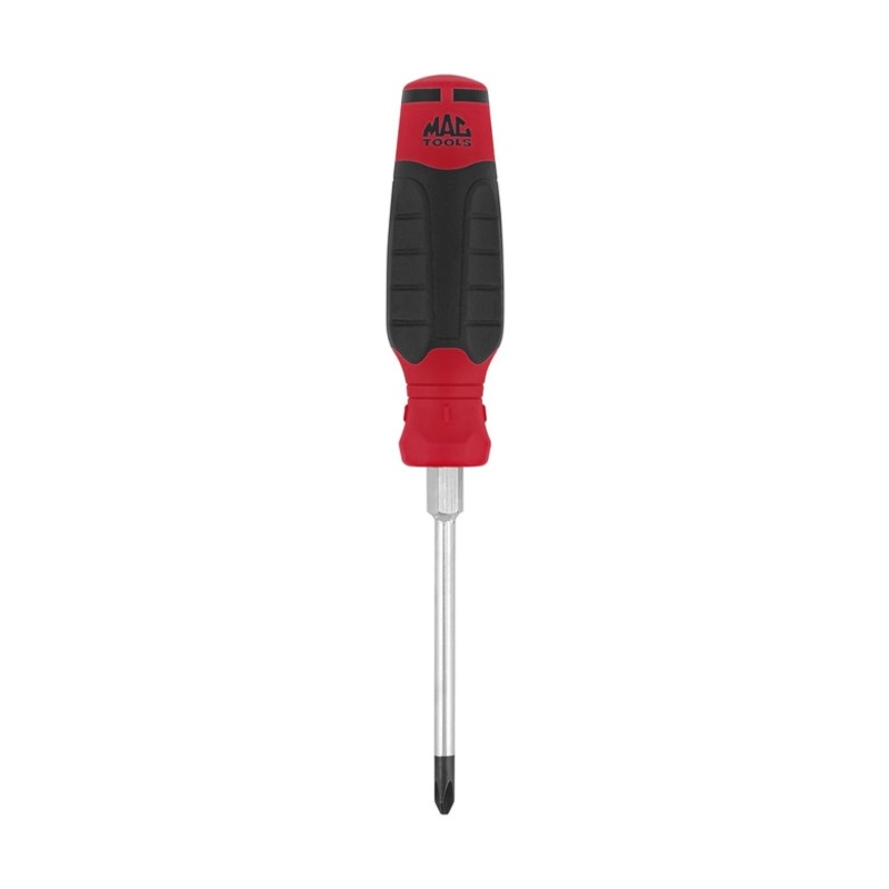 Mac-Grip Phillips Screwdriver #2-Phillips x 4" - Red