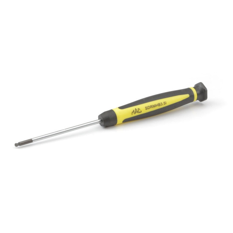 Macsimizer Speed Hex Screwdriver 3" x 7/64" - Yellow