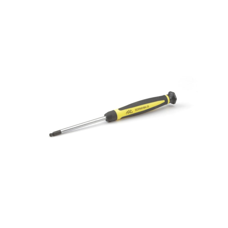 Macsimizer Speed Hex Screwdriver 3" x 9/64" - Yellow