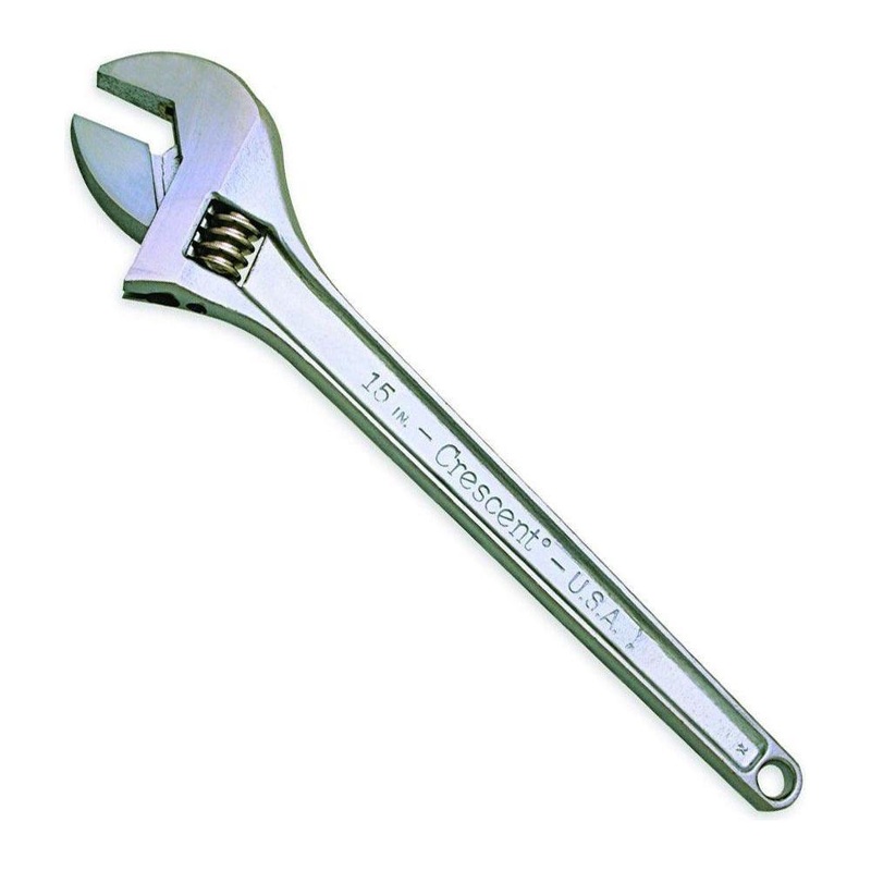 Crescent Adjustable Wrench (Chrome Finish)