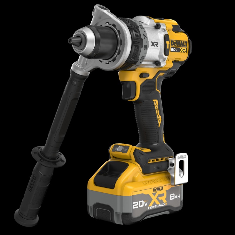 DEWALT 20V MAX* XR Brushless Cordless 1/2" 3-Speed Hammer Drill Kit with XR POWERPACK