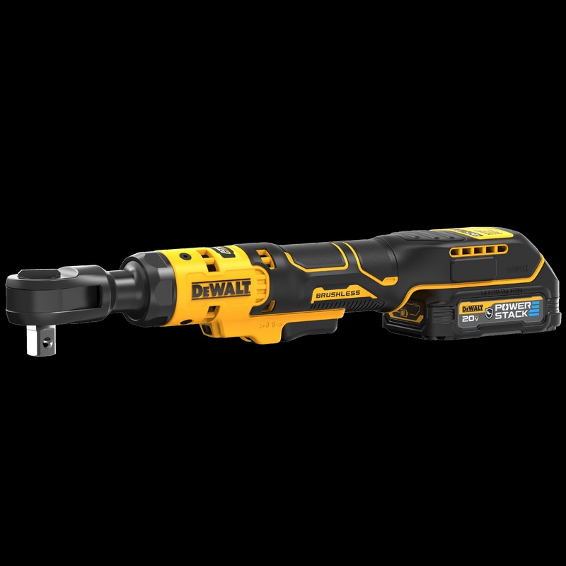 DEWALT ATOMIC 20V MAX* Brushless Cordless 1/2" Ratchet with POWERSTACK