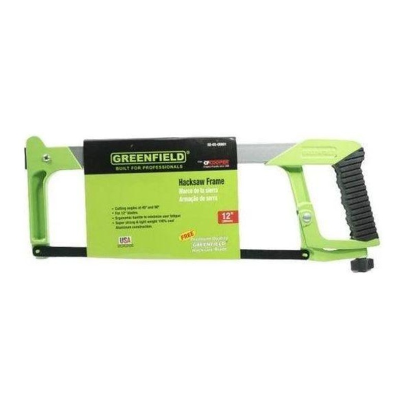 Greenfield Hacksaw Frame Square Tubular
