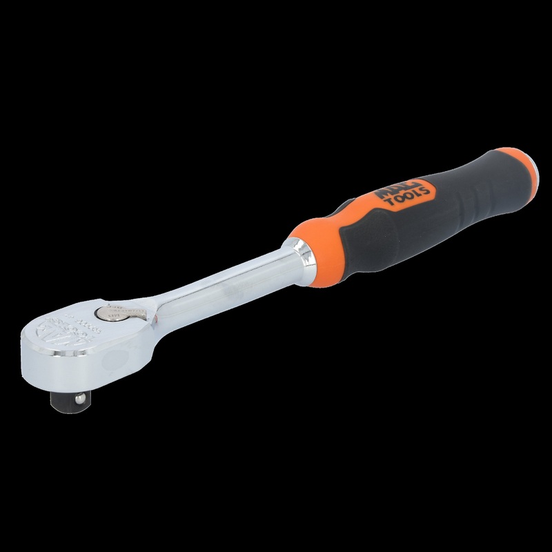 Max90 3/8" Comfort-Grip Ratchet - 9" Orange