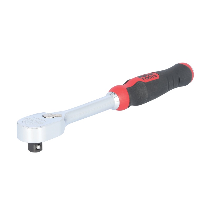 Max90 3/8" Comfort-Grip Ratchet - 9" Red